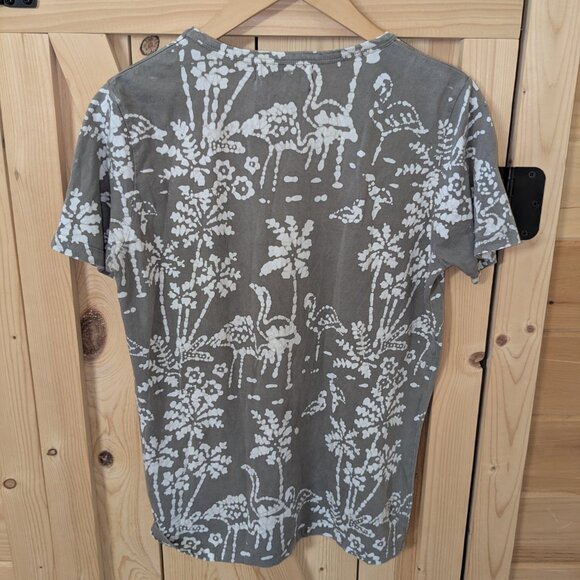 Industry Of All Nations T Shirt Mens XS 100% Organic Cotton Natural Dye Flamingo - Picture 7 of 9